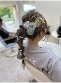 結婚式お呼ばれヘア