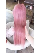 クラン ヘアーアンドスタジオ(CLAN hair & studio)&nbsp;ホワイトピンクカラー