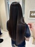 【縮毛矯正】クオライン縮毛矯正(全体)＋カット