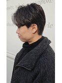 ニュアンスパーマ/ダウンパーマ/マッシュ/韓国/メンズ/眉毛