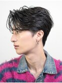 韓国センターパートコンマバングカルマパーマニュアンスパーマ