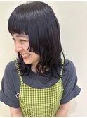 20代30代40代50代☆大人可愛いつやつや黒髪×姫カット