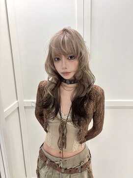 ソル ジングウマエ(SOL JINGUMAE) 《ミルクティーベージュ×ブラウン×ルーツカラー》