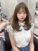 ザ パス 大名店(the path)&nbsp;クリーミーベージュ/ブリーチなしダブルカラー/ミディアムカット