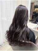 透明感抜群のグレージュカラー