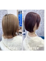 ノイ(Noy)&nbsp;大人ショート×ベリーブラウン