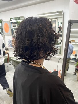 ボブパーマ/くるくるパーマ/ショートパーマ/ウルフパーマ