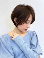 オーロ Costa西宮北口(ORO)&nbsp;大人可愛い20代30代40代小顔ひし形ショートボブ丸み前下がり