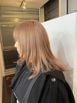グラフ 立川(Graph.) ダブルカラー　ミルクティーベージュ