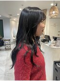 ロング ダークカラー 