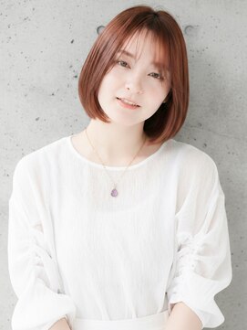 ニューヨークニューヨーク 京阪百貨店住道店(NYNY) シースルー前髪×丸みボブ