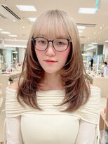 シャルムバイケンジ(Charm.by KENJE) レイヤー/レイヤーカット/デザインカラー/ハイトーン/ブリーチ