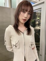 カシェ ホリエ(CACHE HORIE)&nbsp;レイヤーカット大阪 / 透明感カラー / 牧野