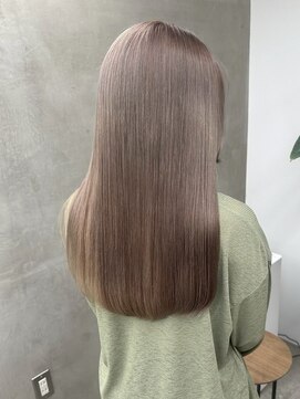 アンバー(UMBER) 京都西院/ベージュカラー ブリーチ 髪質改善 ダブルカラー