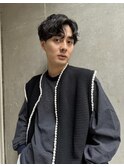 シャドウパーマ 波巻きパーマ ルーズパーマ マッシュ 