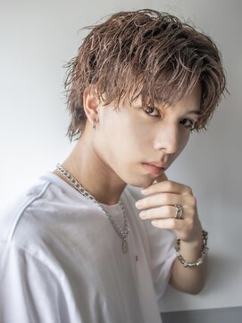 メンズサロン EIGHT MEN 吉祥寺北口店【エイトメン】【10月2日OPEN(予定)】 メンズ/センターパートウルフ/ツイストスパイラルパーマ/吉祥寺
