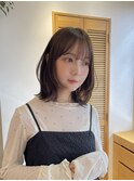 ふんわりレイヤーボブ