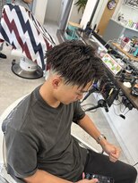 キューカンバー(CUCUMBER)&nbsp;パイルツイスト　スキンフェード　メンズ
