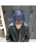 < Ririna指名限定 > ケアブリーチ使用カラー (リタッチ、1ブリーチ)