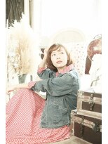 アジュール ヘアデザイン(Aｊu r hair design)&nbsp;透明感のあるマッシュボブ