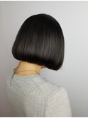 大人可愛い20代30代40代1大人ボブショート　ミニマルボブ