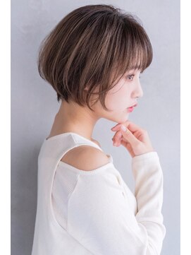 レニーバイエース(LANY by ACE) 【LANY 横浜】 丸みショート×透け感ベージュ