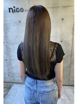 ヘア ラボ ニコ 藤沢店(hair Labo nico...) イルミナ 透明感 nico中川