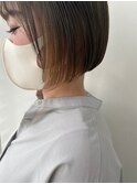 【Zina】ボブショート/シースルバング/透明感/20代30代40代