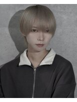 シン(syn)&nbsp;ホワイトブロンドマッシュ