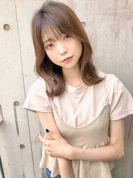 リコバイアフロート(riko by afloat) 韓国ヘア/くびれヘア/透明感カラー/グレージュ