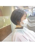 顔まわりスッキリショート