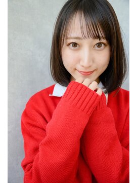 レジナヴィータ 栄(Reginavita) 大人可愛い/暗髪／韓国／くびれヘア／小顔カット/透明感カラー