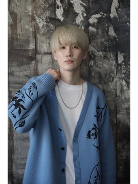 ラッドバイプティパ(rad...by petit-pas) ☆メンズ/ハイトーンマッシュウルフ/水戸/ブリーチ/学割U24/眉毛