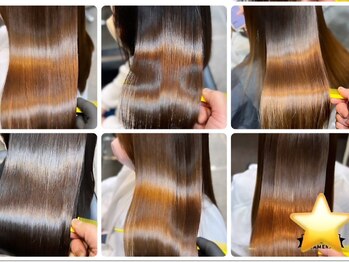 美容室くれよんの写真/圧倒的技術力◎とことんダメージレスにこだわった縮毛矯正“クセストパー”でサラサラ美髪を手に入れよう♪