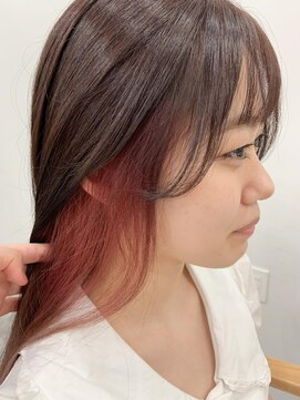 シアン 立川店(Shian) カシスブラウン×チェリーピンク♪