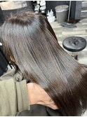 髪質改善トリートメントで艶やかな髪の毛に♪
