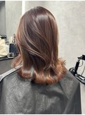 髪質改善トリートメントで艶巻き