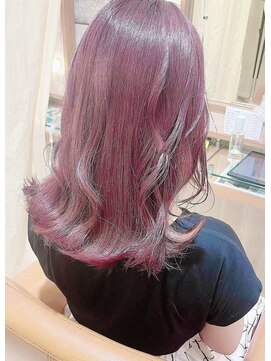 ネオリーブ クタ 町田店(Neolive kuta) ピンクラベンダー/イメチェン デザインカラー【町田】