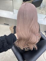 ペレ 栄店(PELE) 切りっぱなしボブ/エアリーロング/美髪/ピンクブラウン/栄