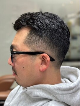 アポロカットステージ 相模大野店 アップバング/ツーブロックマッシュ<理容室>[メンズ/相模大野]