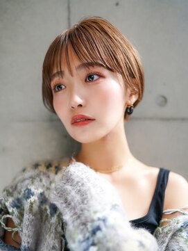 ギークス(GEEKS) 【GEEKS渋谷】マッシュショートボブ/秋冬カラー/20代30代/透明感