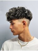カット×パーマ×カラー[原宿/MEN'S/学割U24/メンズパーマ]