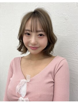 オーロ 池田店(ORO) 韓国風レイヤー　レイヤーボブ