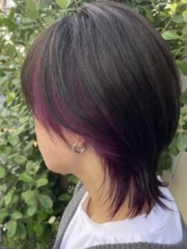 グラマラス GLAMOROUS 【瀧澤一真】メンズレイヤーウルフ インナーカラー