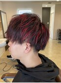 豊橋ビーシャイン★赤メッシュ