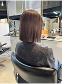 王道な切りっぱなしボブ♪
