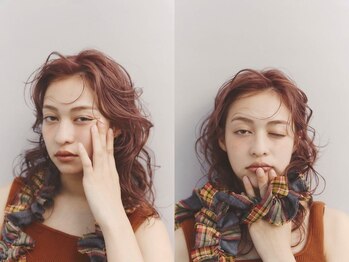 マッシュ 北堀江(MASHU)の写真/【北堀江】夏のおしゃれパーマはMASHUで*顔周りもとびきり可愛く似合わせ。動きのあるスタイルを楽しめる！