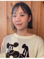 ルドヴィコ(Ludovico)&nbsp;黒髪 × ボブ