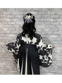 アーモンド 米子店(Au monde)の写真/【特別な日ぜひAu mondeへ☆】結婚式、卒業式、成人式、ライブなど着付け・ヘアセット・メイクまでお任せ◎