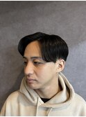 落ち着いた雰囲気を出すセンターパート×ナチュラルセット!!